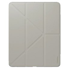 SwitchEasy 魚骨牌 Origami Nude 全方位支架透明背蓋保護套, iPad Pro 12.9/iPad Air 13, 星光白, 1個