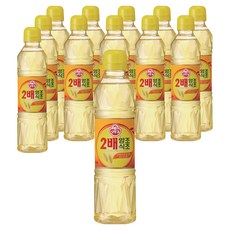 OTTOGI 不倒翁 雙倍釀造醋, 500ml, 12瓶