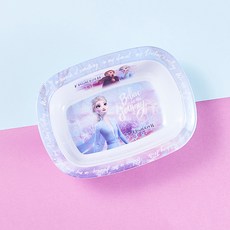 LiLFANT 冰雪奇緣2 美耐皿方形麥片碗, 混合顏色, 1個