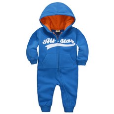 BEBENIZ 嬰兒簡約連帽連身衣