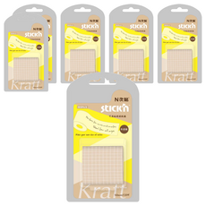 N次貼 牛皮紙便條紙捲 50mmx10M, 格線, 6個, 1捲