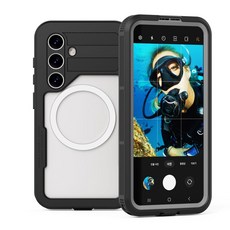 iamdue 防水手機殼 Galaxy S24 plus, 1個, 單一顏色