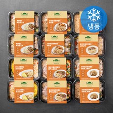 혼밥하는날 맛있는 도시락 6종 (냉동), 1.5kg, 2세트
