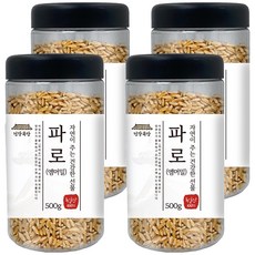 건강곡간 파로 엠머 밀, 500g, 4개