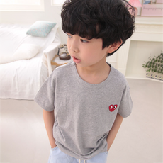 少年市集 愛心棉質透氣短袖T恤