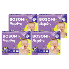 보솜이 메가드라이 팬티형 기저귀 공용, 4단계, 120매