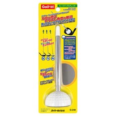 Golf it LITE球桿桿面角度檢查器, 白色, 1個
