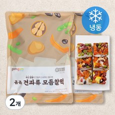 곰곰 견과류 모듬찰떡 (냉동), 50g, 10개입, 2개