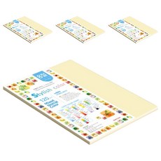 종이문화 스타일리쉬 얇은 혼합색지 120g 11 SN Natural Tone, 8절, 120개