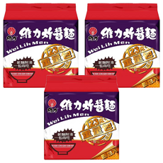 維力 炸醬麵 重量包 123g, 12包