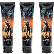 vitarium Ultra Flex運動按摩霜 JHK_721, 3入, 120ml