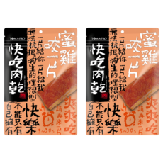 TOMA-PRO 優格 快吃肉乾, 蜜雞咬一片, 100g, 2包