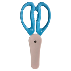 bab 培寶 可拆式寶寶餐食剪 長刃, 420不鏽鋼硬度, 附收納蓋, 15.5 x 6.8cm, 1支, DB35203