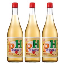 KONG YEN 工研 PH平衡 蘋果飲料, 750ml, 3瓶