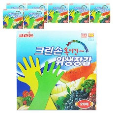 20 Cleanson 頸部衛生手套, 8盒