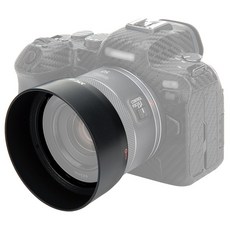 JJC Canon RF 50mm f/1.8 STM 鏡頭遮光罩, 1個, LH-ES65B, 黑色