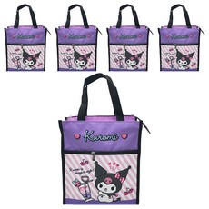 KUROMI 酷洛米 直式手提袋, 紫色, 5個