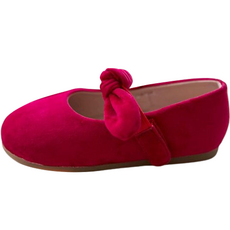 balsori 女童蝴蝶結瑪莉珍鞋