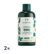 더바디샵 샤인 앤 프로텍션 모링가 컨디셔너, 2개, 250ml
