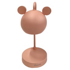 Elemoda 繽紛米奇融蠟燈 ELM-507 AC110V 31*13cm 50W燈泡 旋鈕開關 海綿防滑底座, 粉色