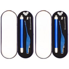 Brisa LED燈耳掛套組+硬殼藍色, 1套, 2個