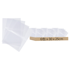 其他 PE塑膠袋 2.2kg, 30 x 25cm(10 x 12吋) 厚度0.08mm, 6包, 1包