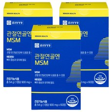 Chong Kun Dang 鍾根堂 MSM保健錠 54g, 3個, 60顆