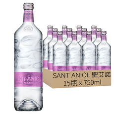 SANT ANIOL 聖艾諾 火山岩氣泡水, 750ml, 15瓶
