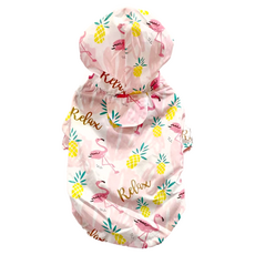 SassyDog 風衣雨衣, 粉色火鶴, 1件