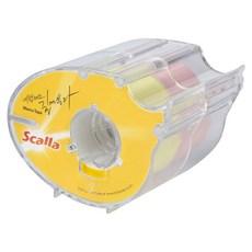 스칼라 메모테이프 MT-24, 노랑, 핑크, 2매, 1개