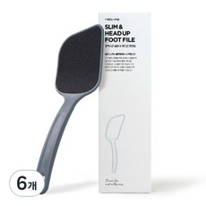 릴렉스미 슬림 헤드업 풋파일 블루, 1개입, 6개, 38.5g