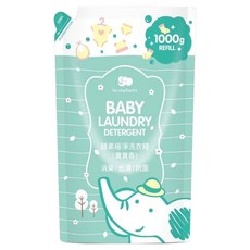 les enphants 麗嬰房 防蟎酵素極淨洗衣精 補充包, 1L, 1包