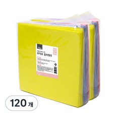 Life smile 不織布彩色抹布 隨機出貨, 120個