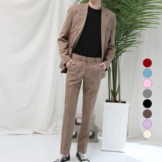 엑스바코드 남성용 데일리 싱글 정장세트