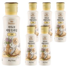 마이노멀 저당 시저 드레싱, 240g, 6개