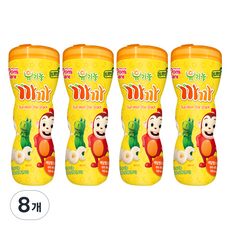 까까 유아용 코코몽 유기농 해달별 스낵, 곡물, 40g, 8개