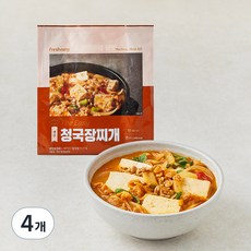 프레시지 The Easy 청국장찌개, 450g, 4개
