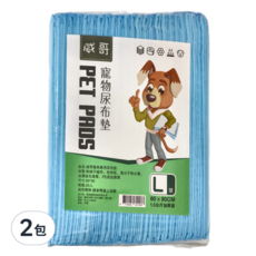 VIGO 威哥 寵物尿布墊 加厚款, 90 x 60cm, 25片, 2包