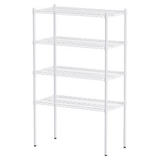 dayneeds 日需百備 荷重型層架, 白色, 4層