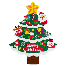 半島良品 DIY毛氈裝飾聖誕樹, 雪白樹, 1組