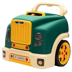 cute stone 盟石 兒童擬真引擎維修卡車玩具, 多色, 1個