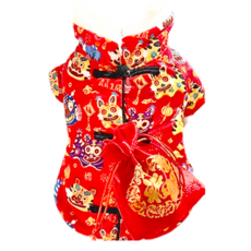 SassyDog 旗袍/過年裝, 年獸, 1件