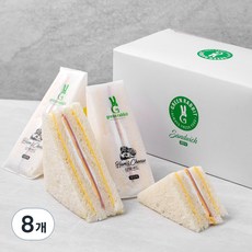 그린래빗 삼색샌드위치, 80g, 8개