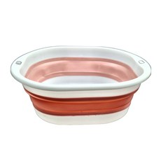 北歐風多功能可折疊水盆, 莫藍迪粉, 1個