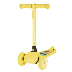 LANDWAY 兒童 Tri-Pop 迷你滑板車, 黃色