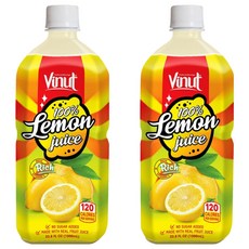 Vinut 甜蜜節奏檸檬汁, 2個, 1L