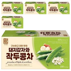 녹차원 돼지감자와 작두콩차, 800mg, 5개, 100개입