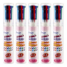 PILOT 百樂 超細變芯筆芯 0.3, 多色組合, 10色, 5盒