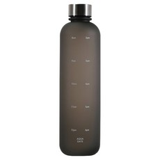 PEARL LIFE 珍珠金屬 塑料水壺 Aqua Days 系列 HC-536, 1L, 黑色, 1個