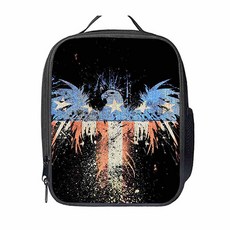 老鷹設計保溫保冷托特斜背便當袋, 05